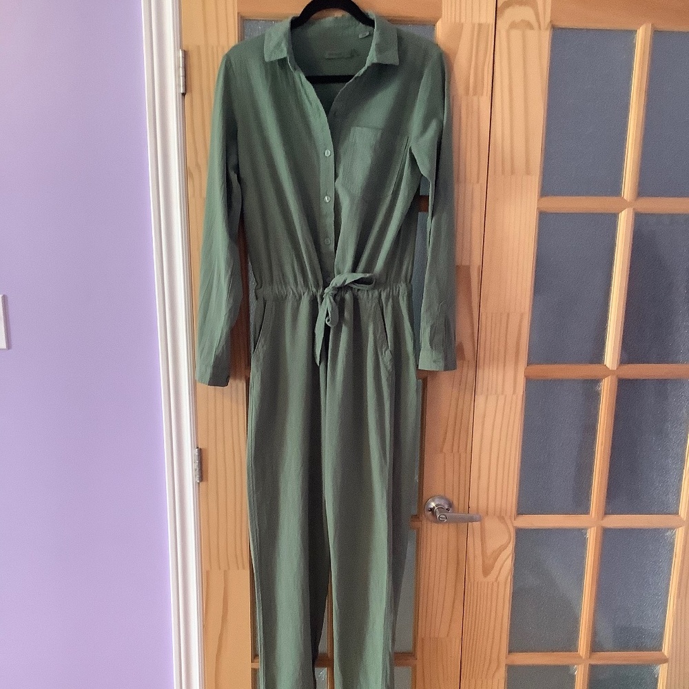 GREEN VERA MOTA JUMPSUIT